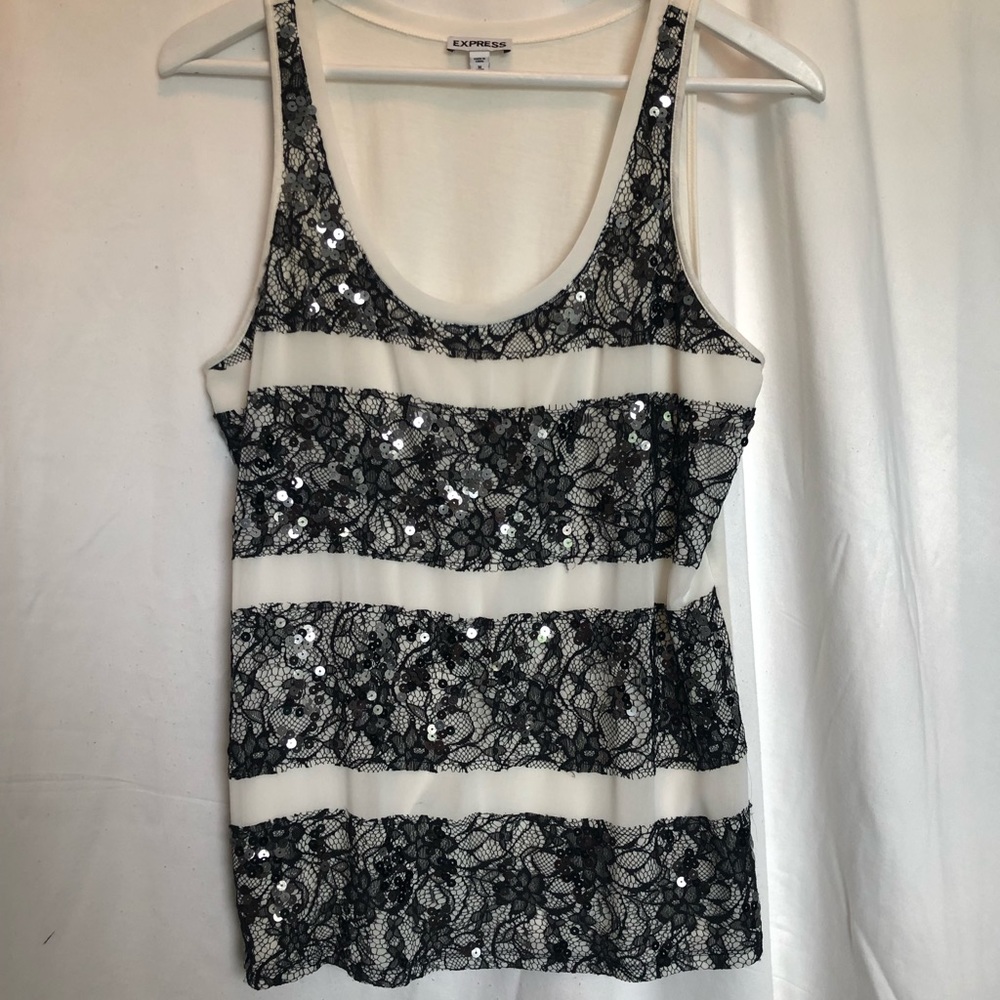 Express Sequined Tank